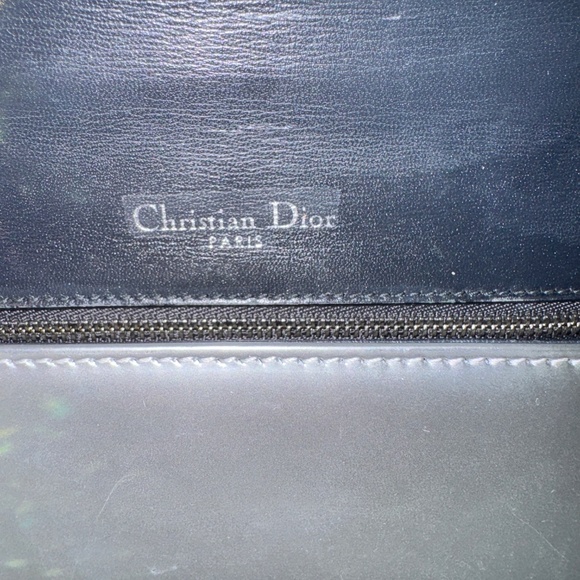 CHRISTIAN DIOR SILVER SHOULDER BAG / CROSSBODY - Picture 8 of 9